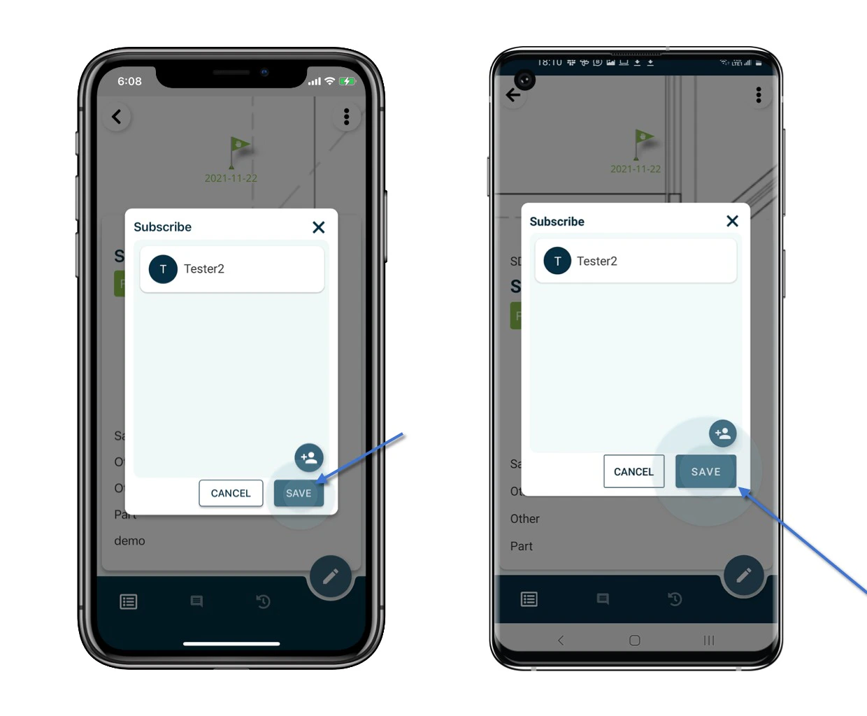 How to add user(s) as a subscribe at an issue/record?