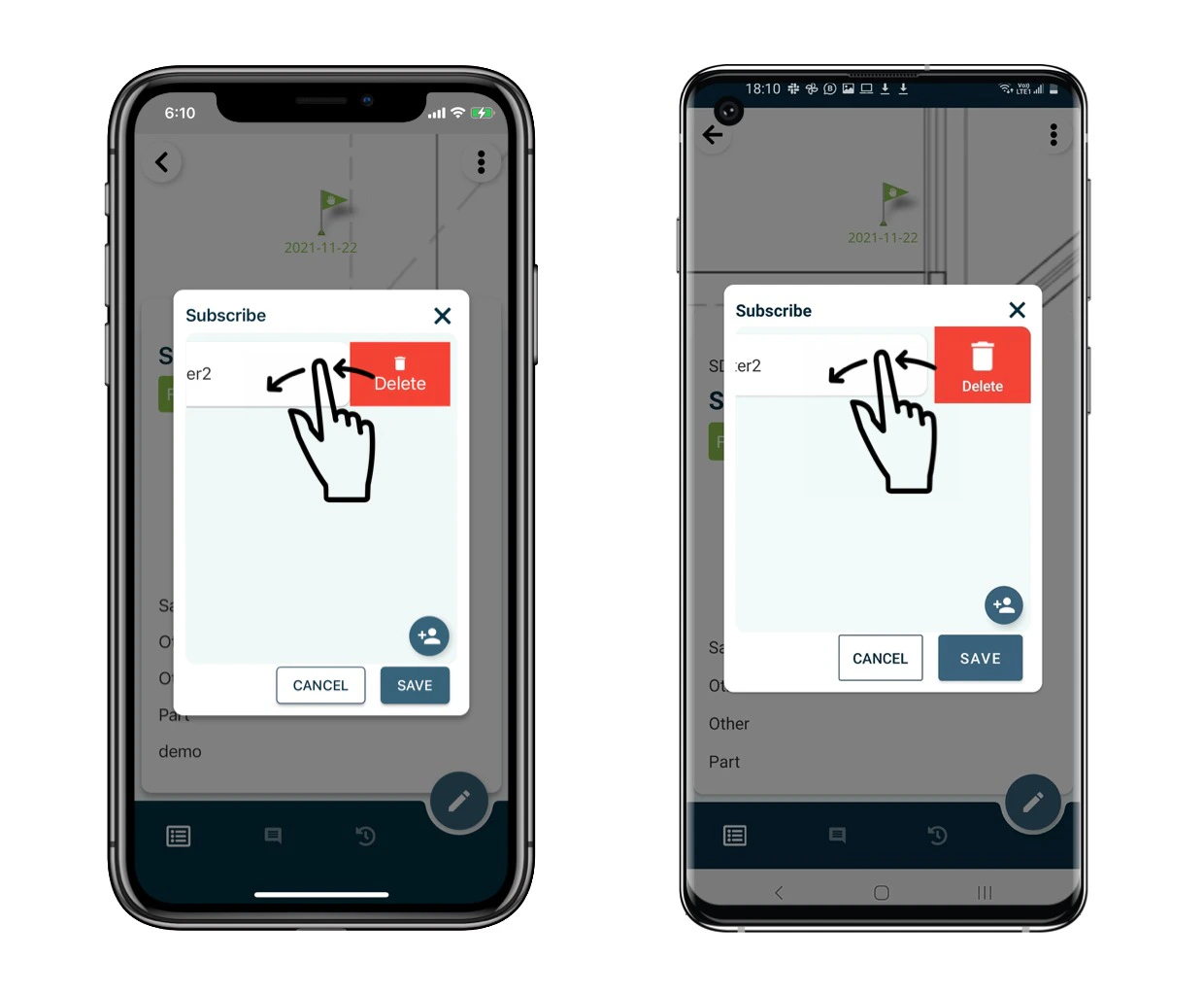 How to add user(s) as a subscribe at an issue/record?