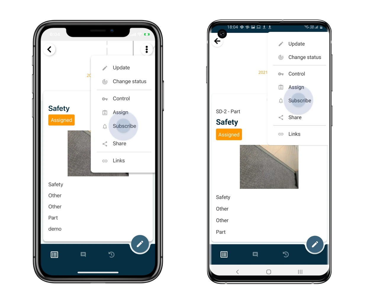 How to add user(s) as a subscribe at an issue/record?