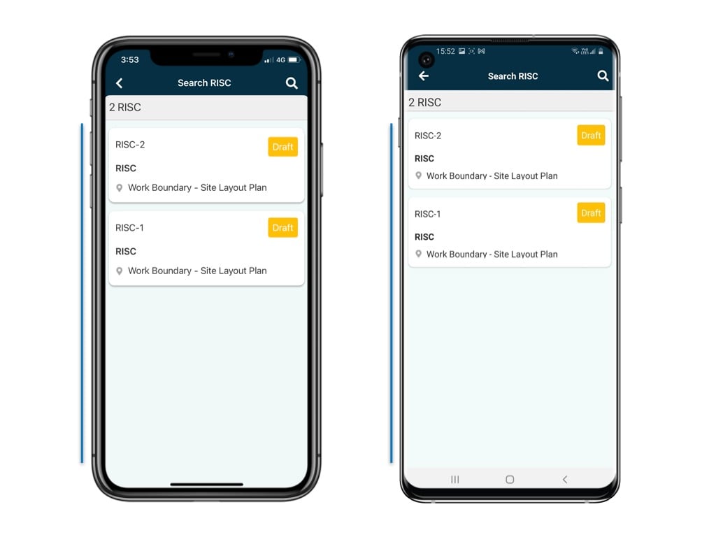 Where to view the linked item(s) of the form?