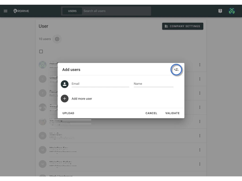 How to add user(s) to project?