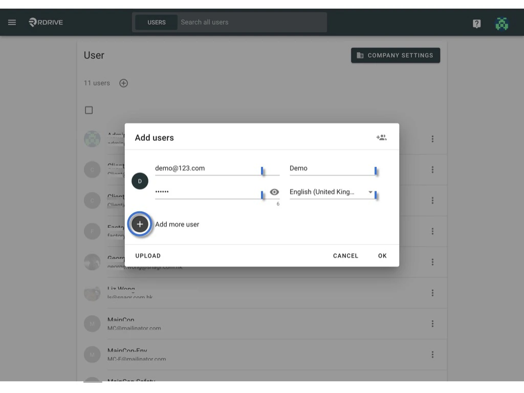 How to add user(s) to project?