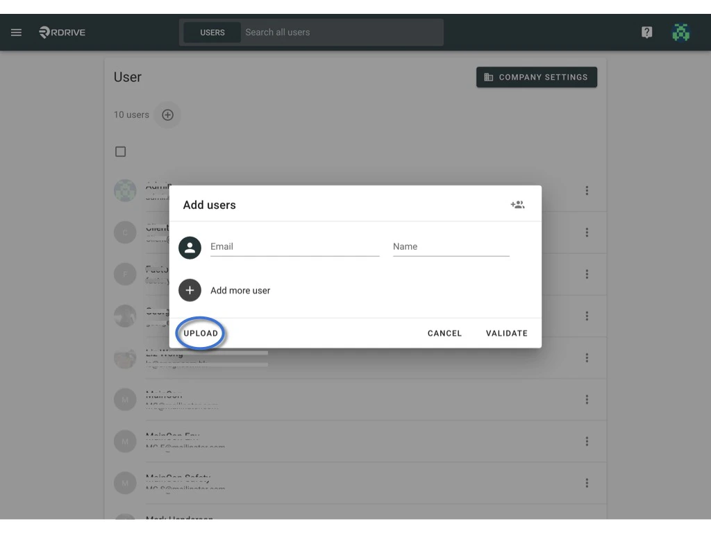 How to add user(s) to project?