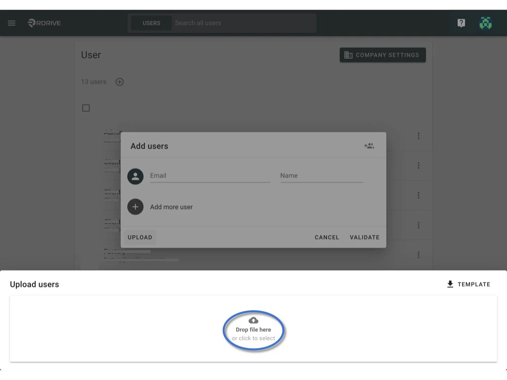 How to add user(s) to project?