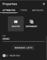 How to set up / edit preset lists? (Company level)