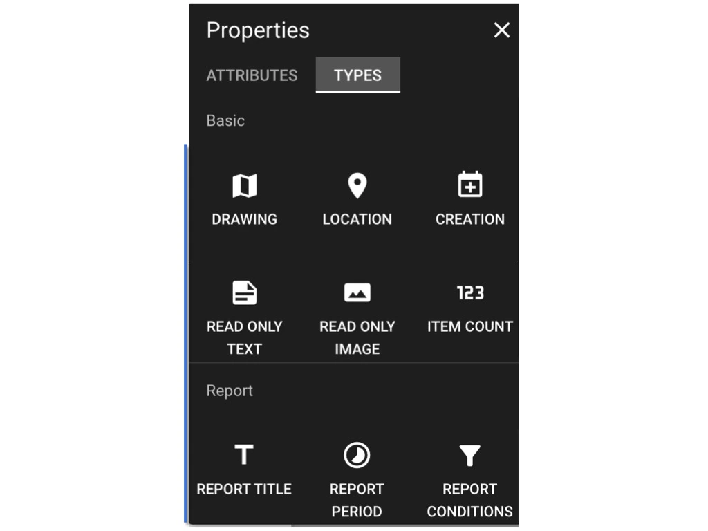 Create a report cover template