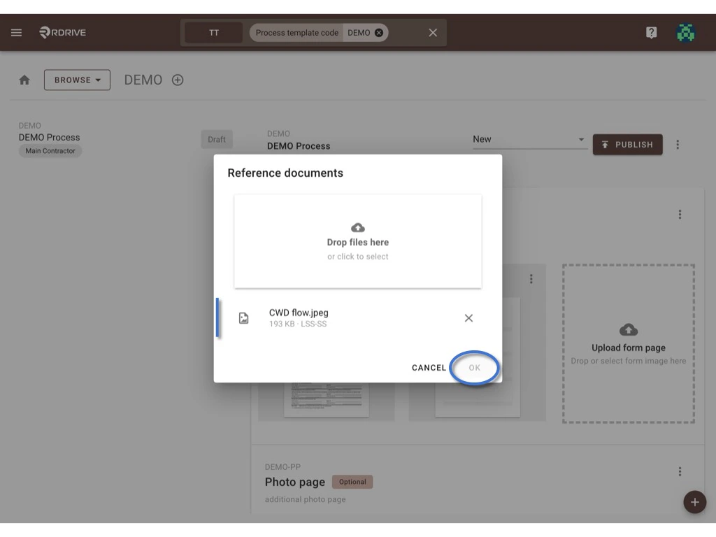 Form Reference document