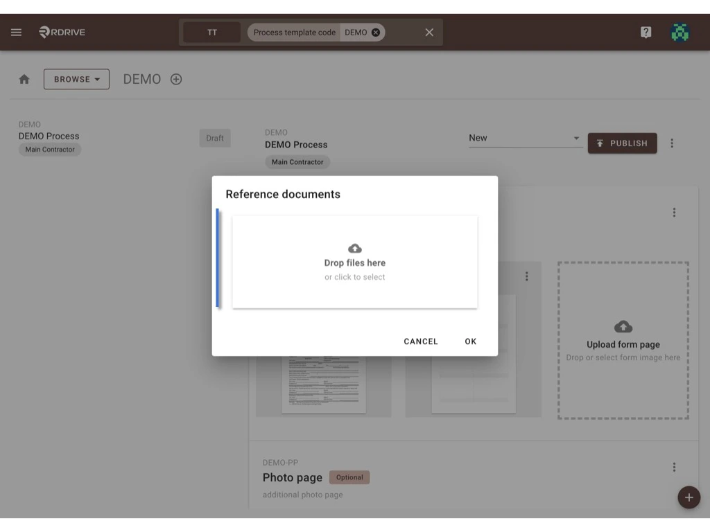 Form Reference document