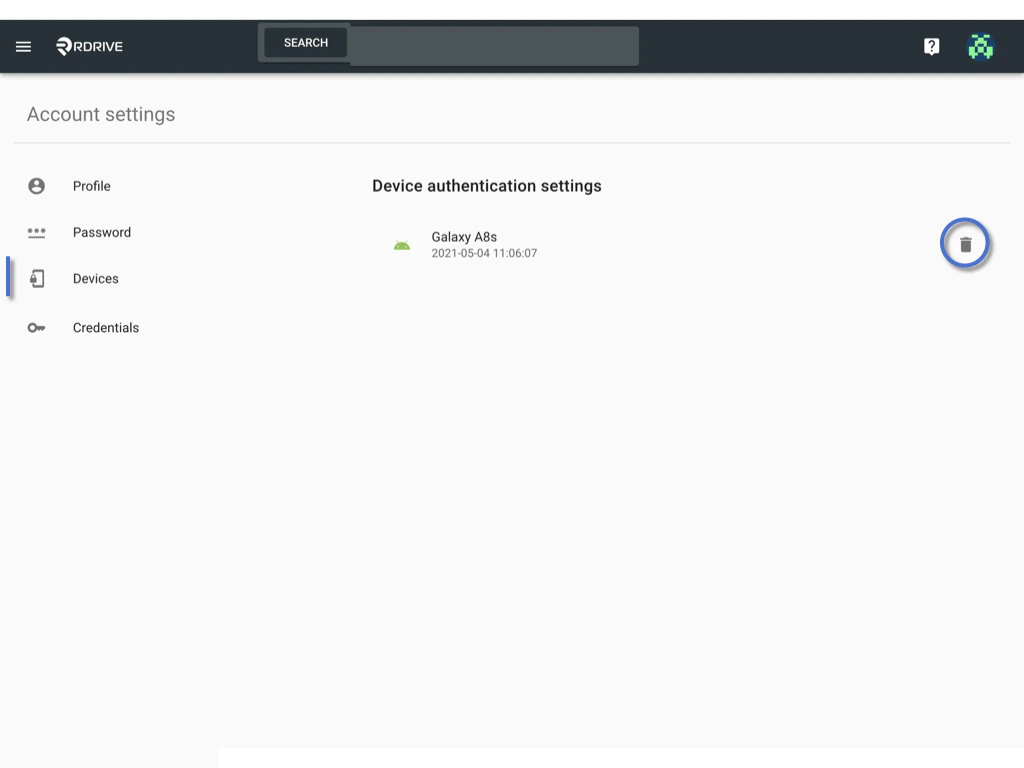 Edit my Account Settings