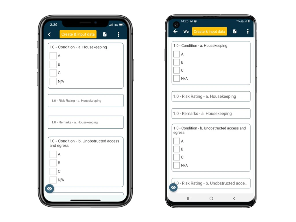 Form view mode & List view mode of Formviewer on APP