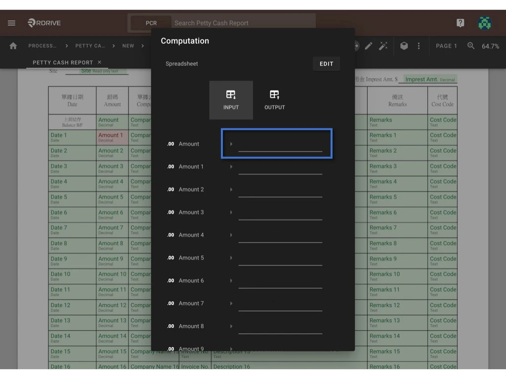 Computation: How to Set Up in a Form