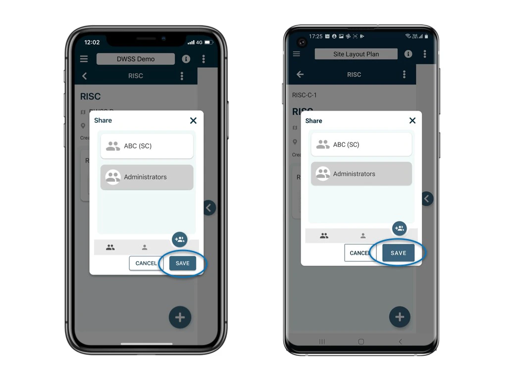 How to share a process with other users?
