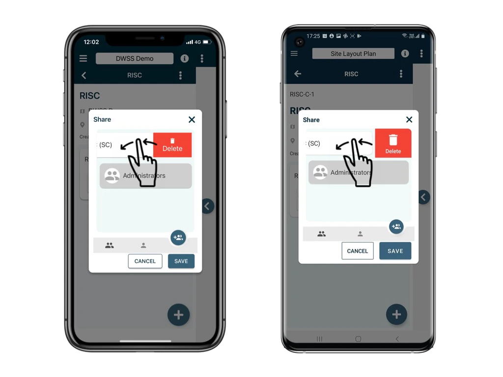 How to share a process with other users?