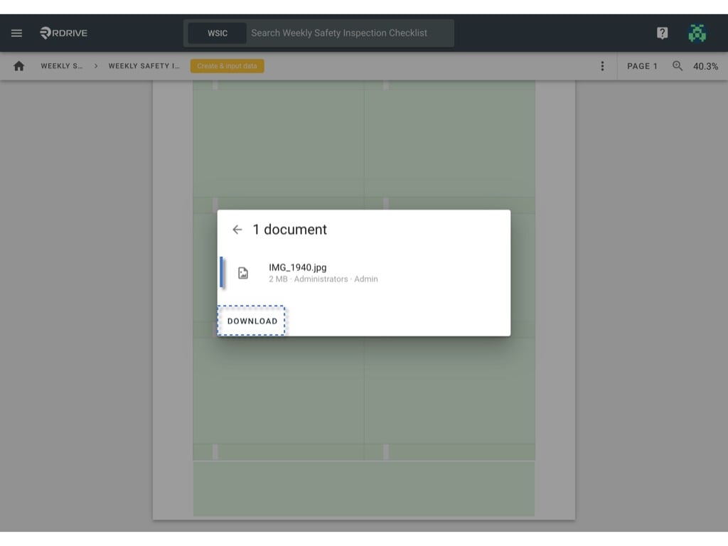 How to view the Attached Documentation to a Form