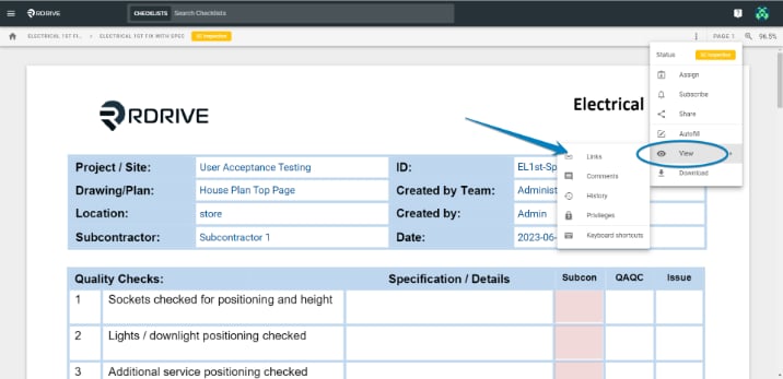 How to view the Attached Documentation to a Form