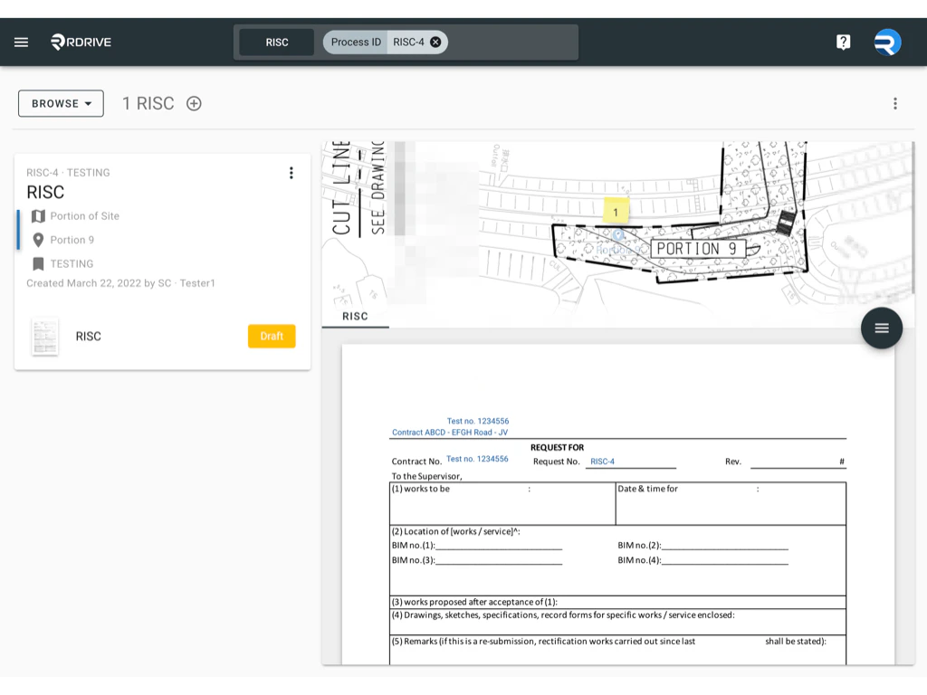 Can I change the location of a Process?