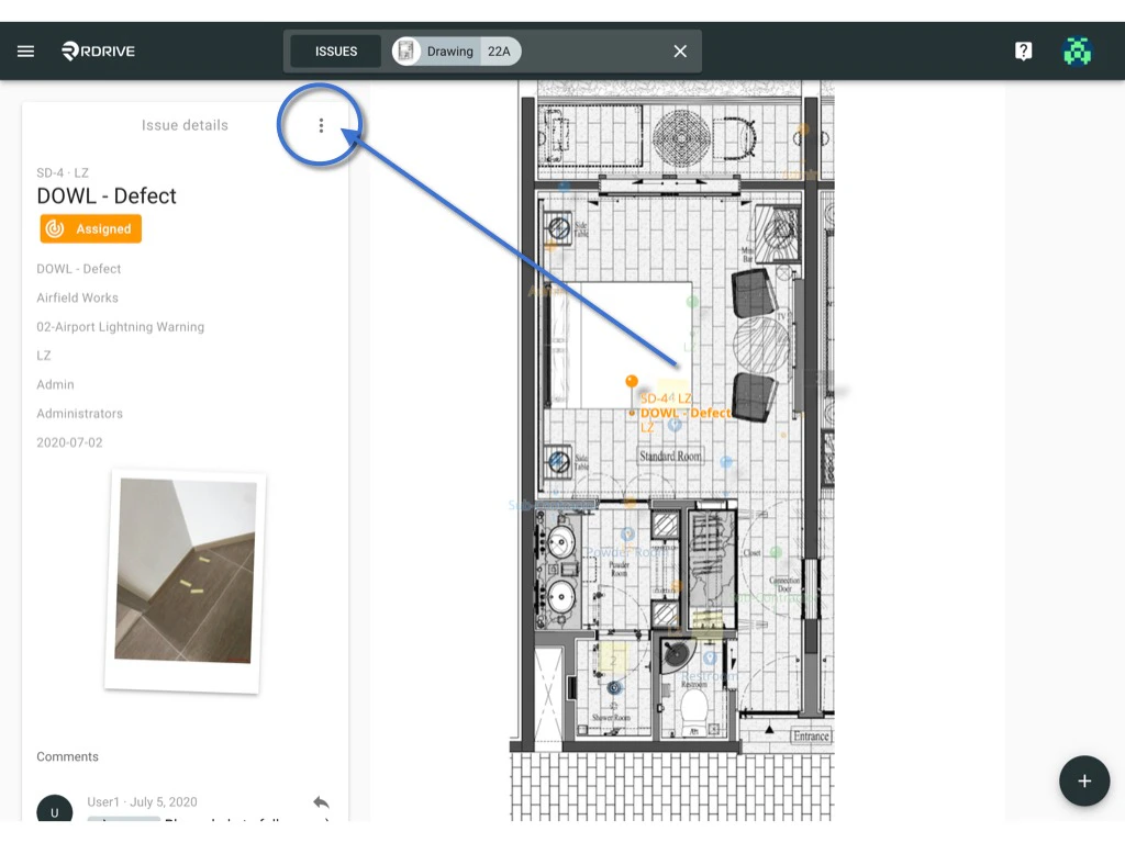 How to move an issue/defect/record