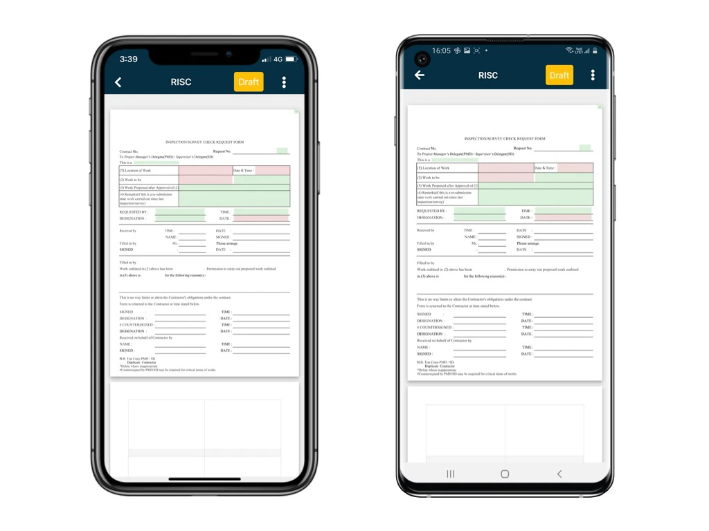 How to edit form content via the APP?