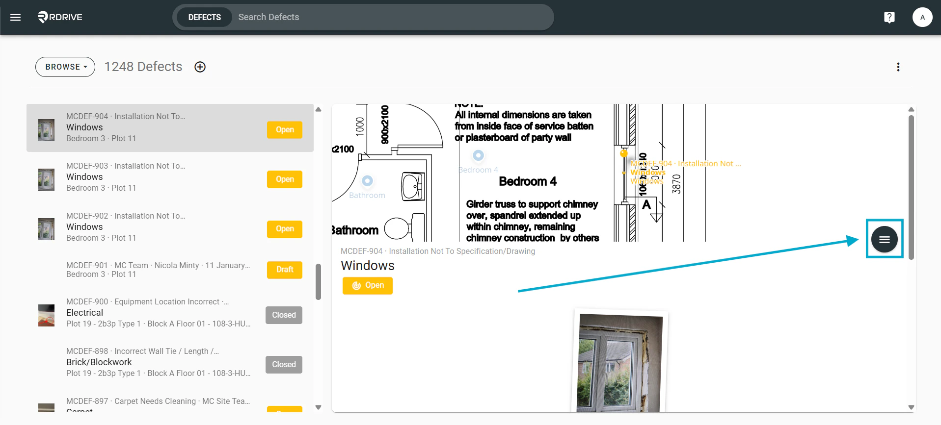 How do I view issue/defect/record history?