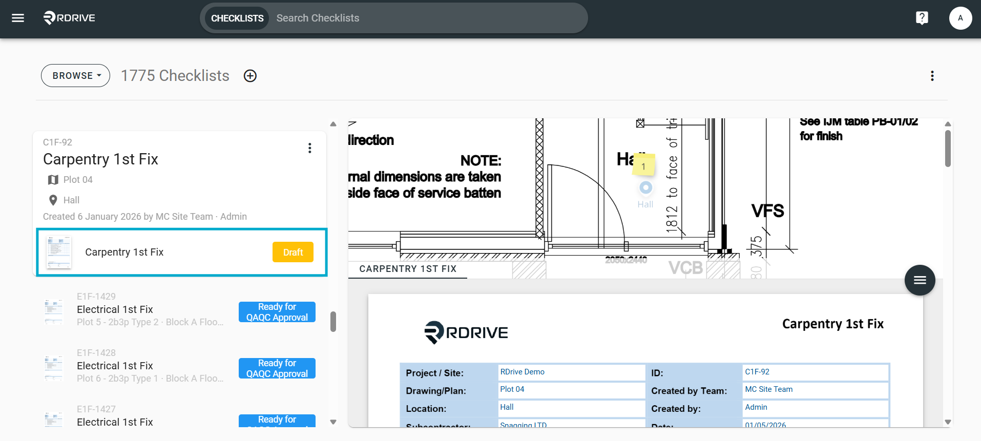 How to share a Process/Checklist with other users?
