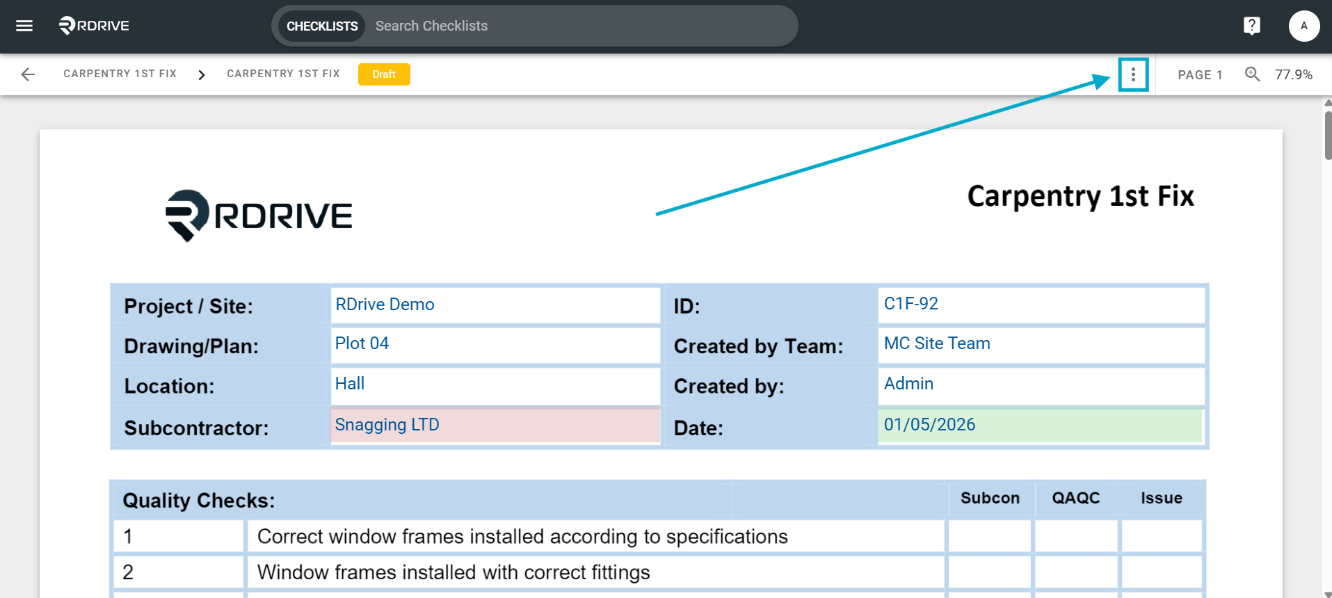 How to share a Process/Checklist with other users?