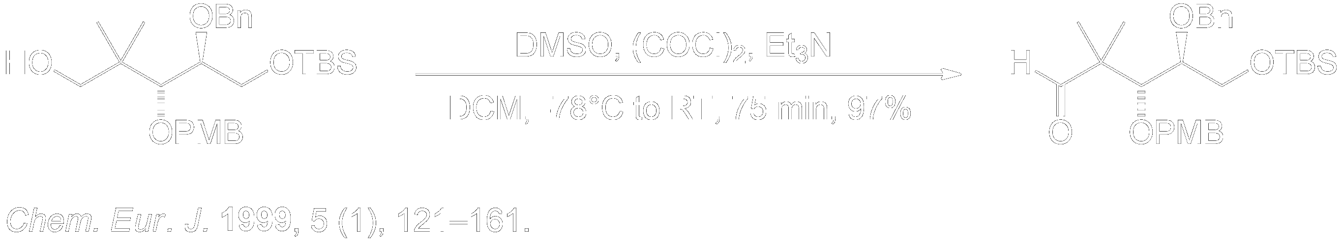 Swern Oxidation (Dark Mode) Hero Dark