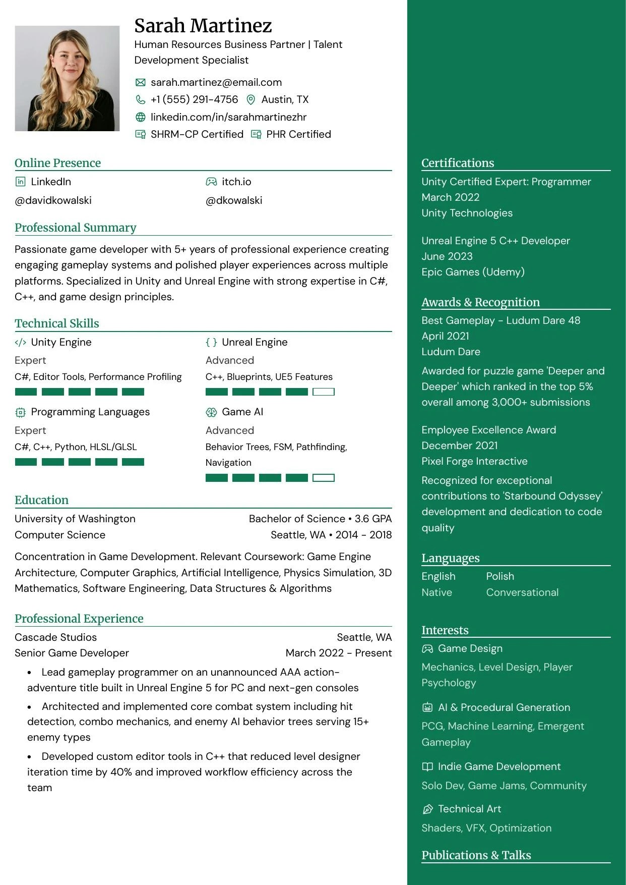 Chikorita template preview