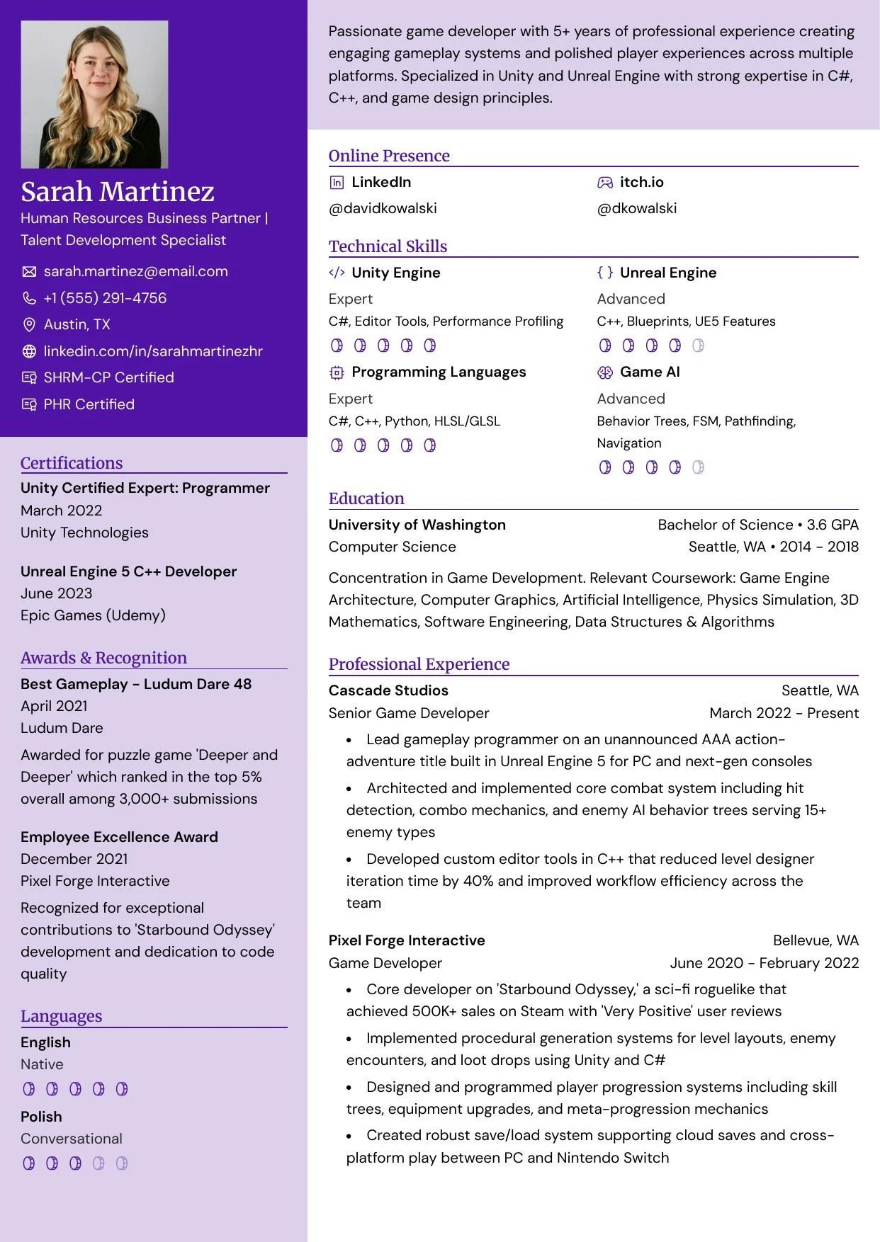 Gengar template preview