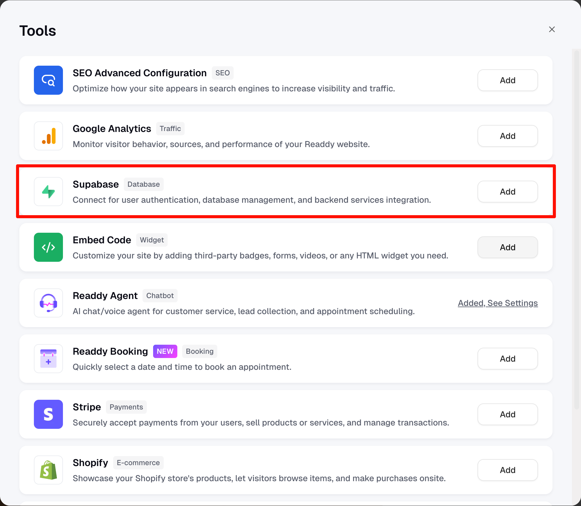 Tool Case screenshot