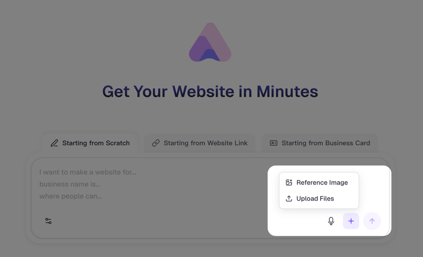Plus Upload File Upload & Parsing - Readdy Docs