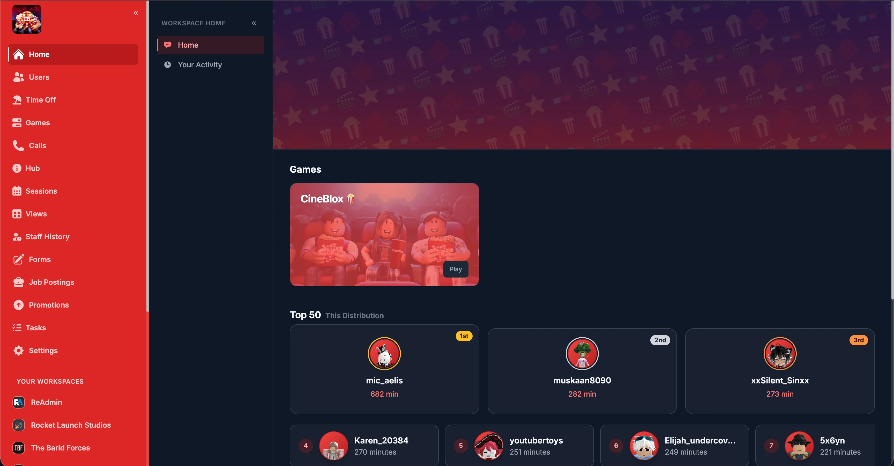 ReAdmin Feed