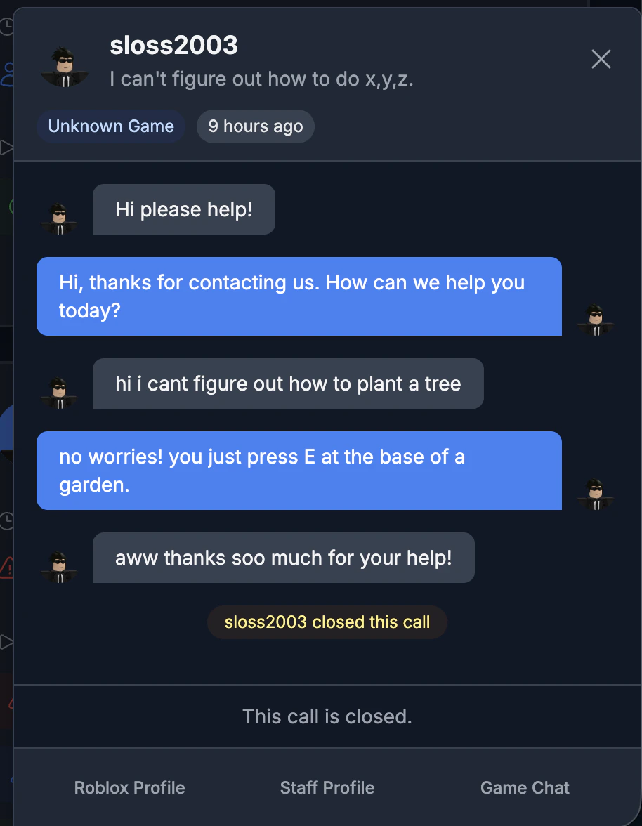 Web chat