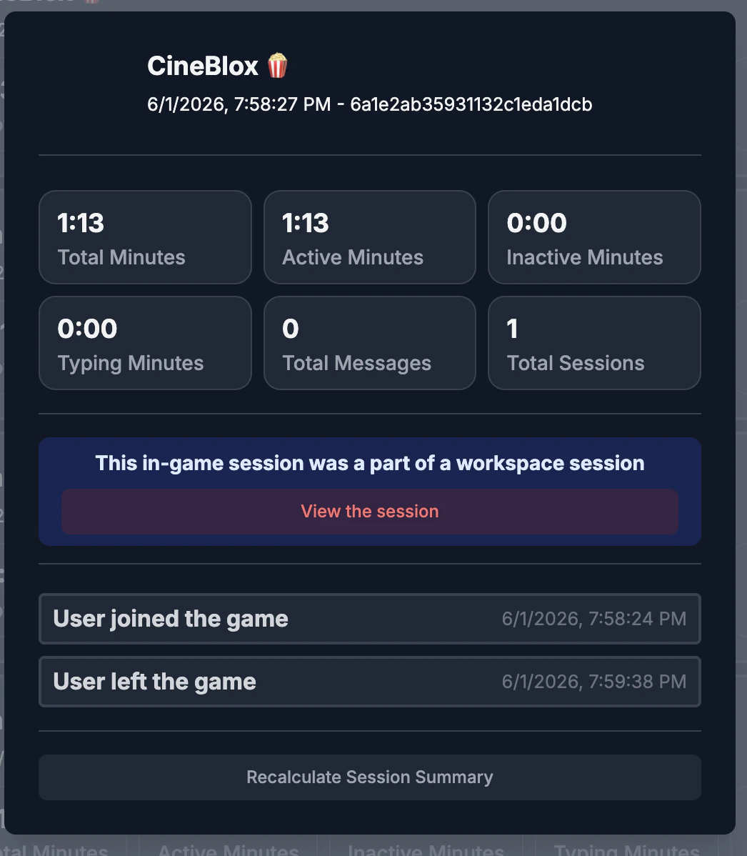 User Session