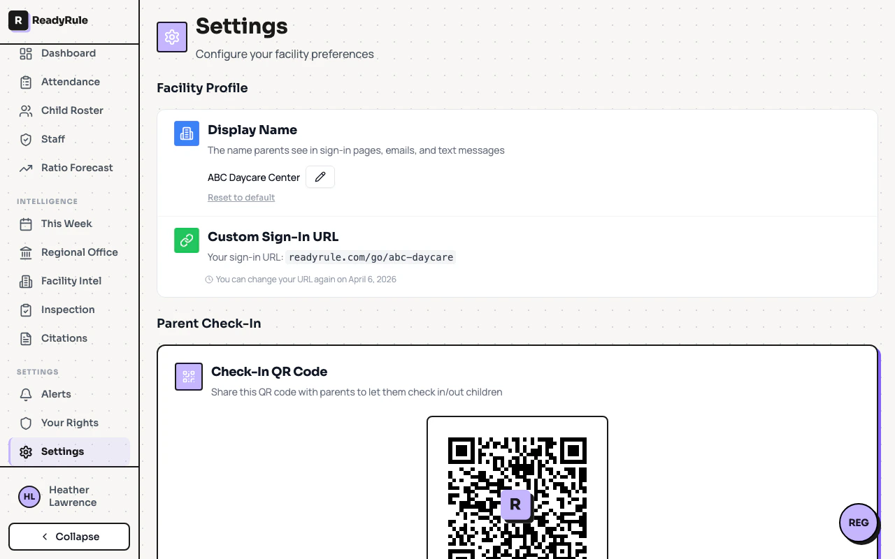 Custom sign-in URL setting in Settings