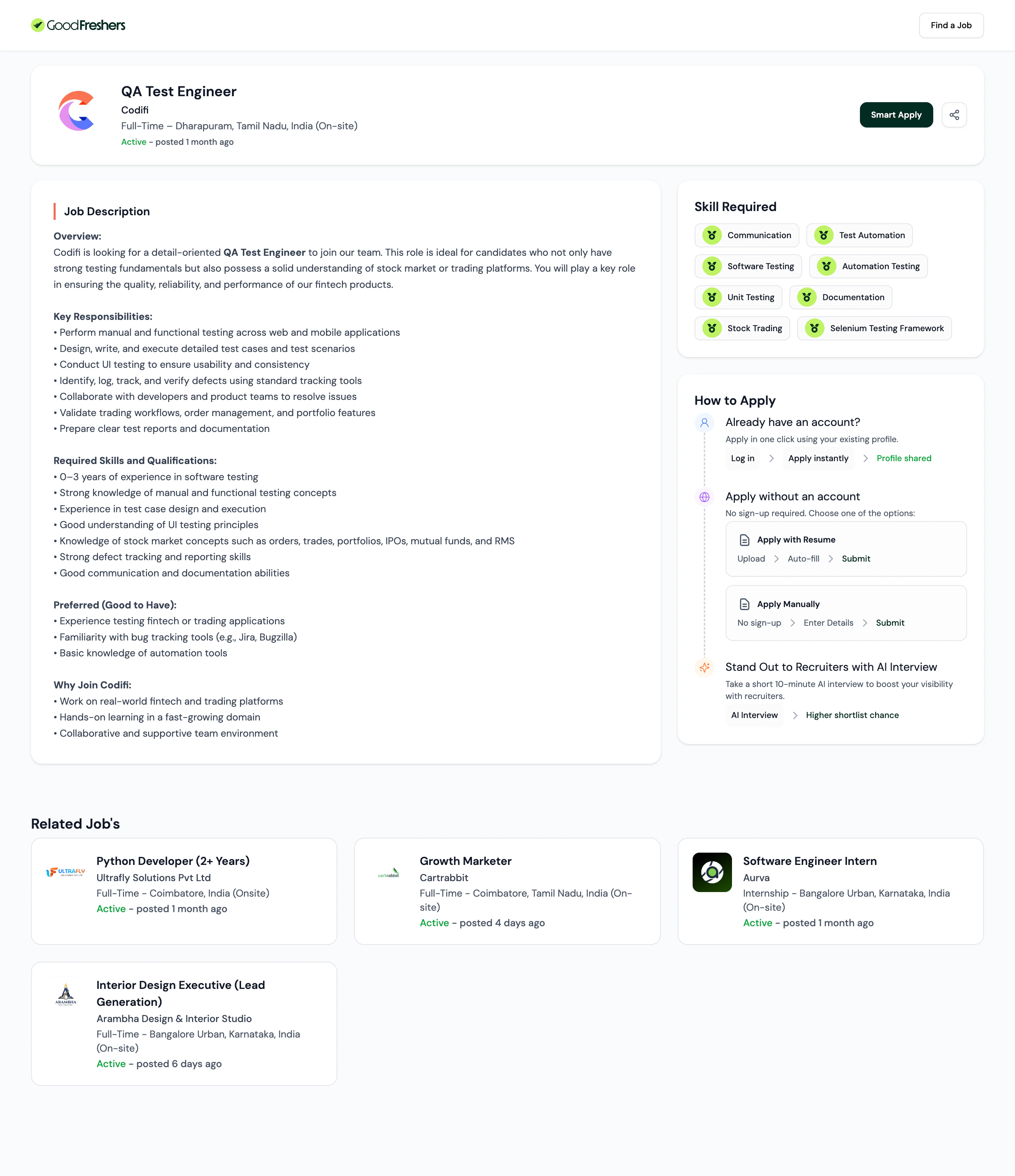 Screencapture App Goodfreshers Apply Job Content 2026 03 23 17 37 22