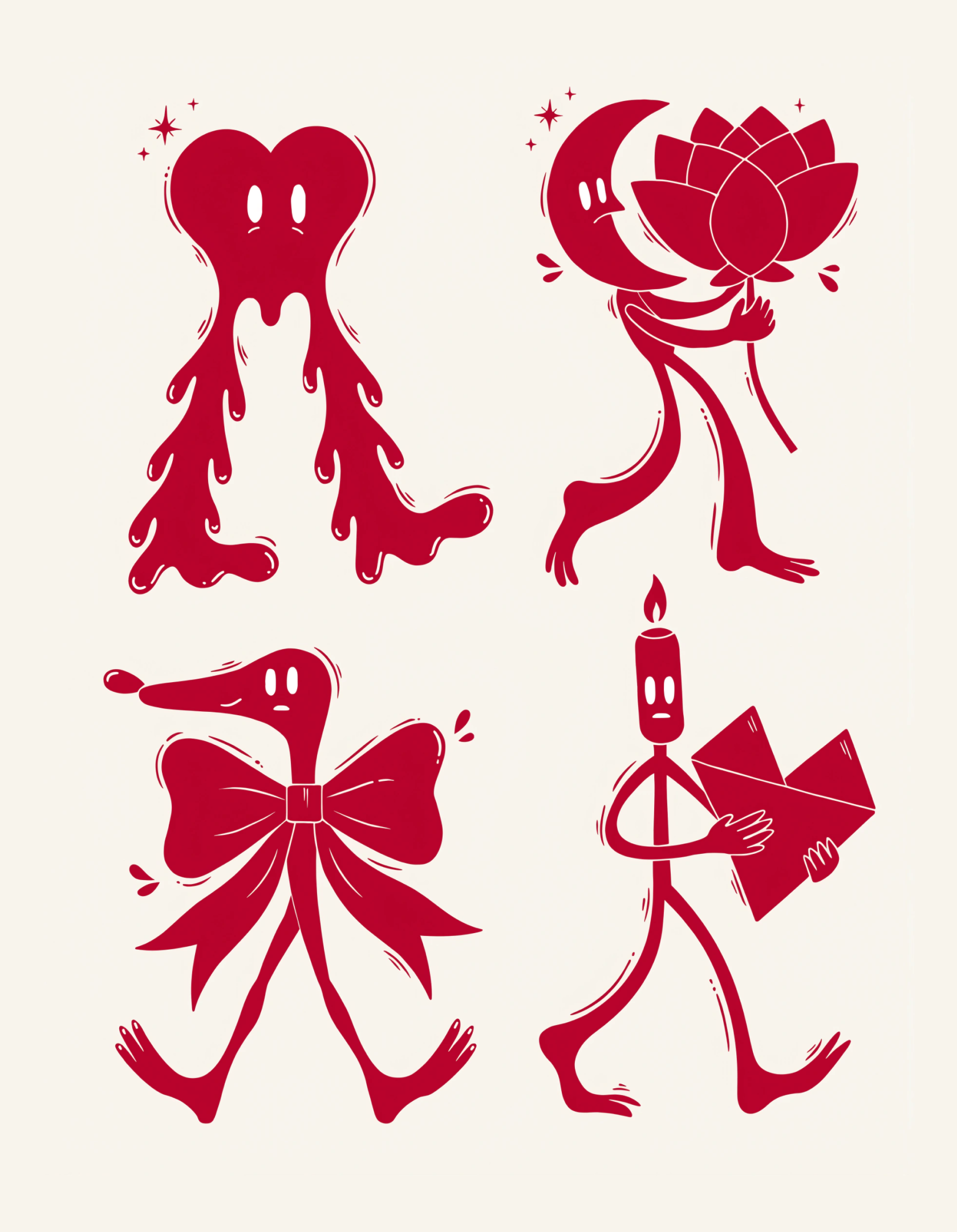 Minimal playful logo.