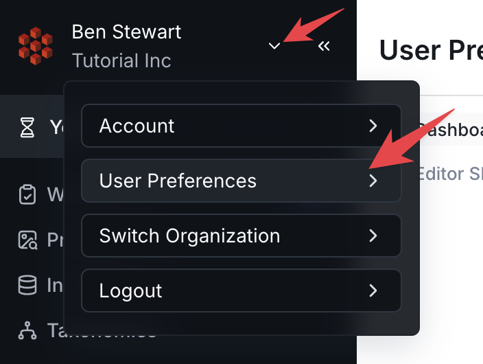 Accessing User Preferences