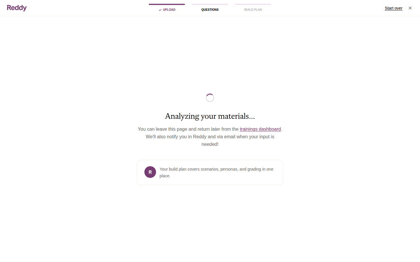 Analyzing your materials screen