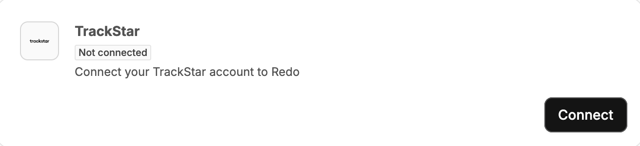 TrackStar Integration Tile