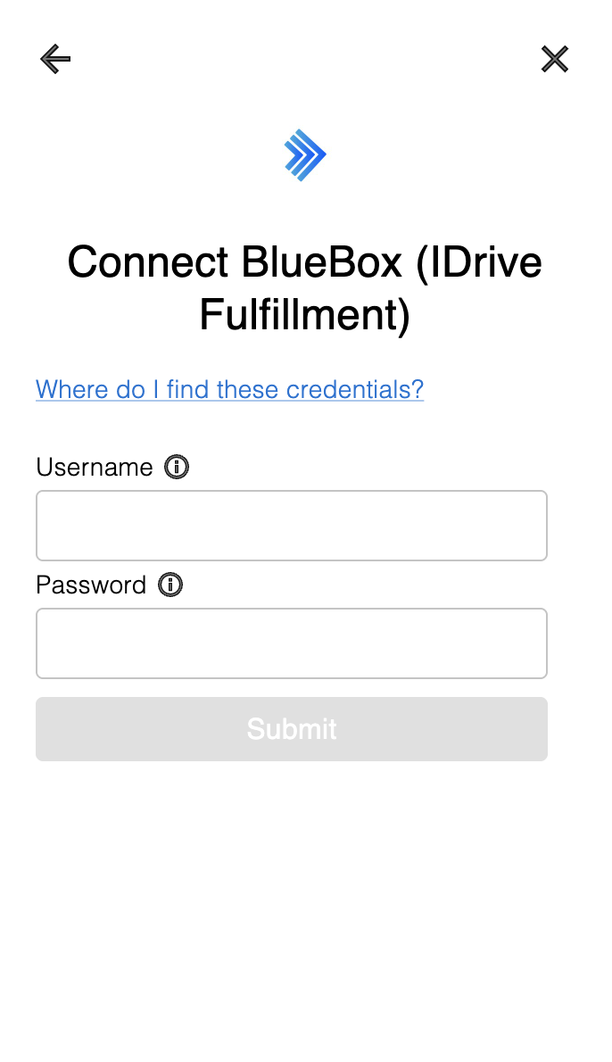 BlueBox Login