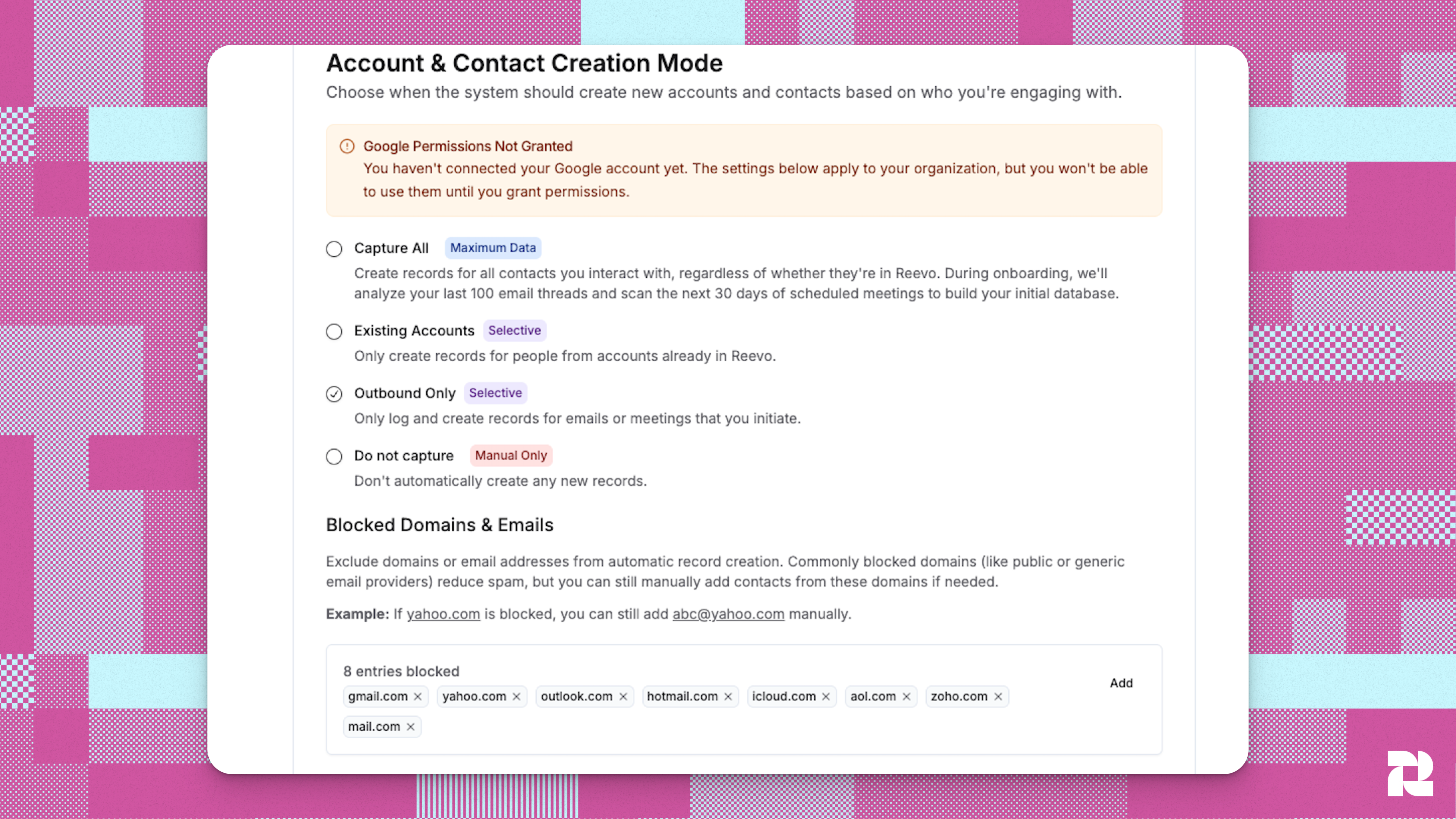Onboarding to Reevo! - Reevo Knowledge Base