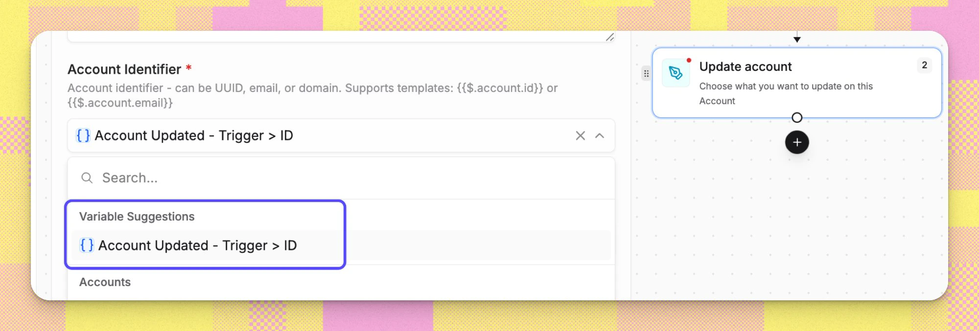 Workflow Builder Variables