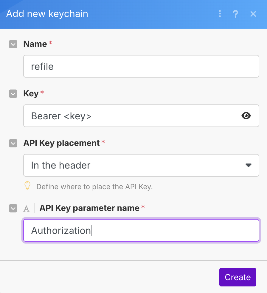 Make.com Credentials Setup