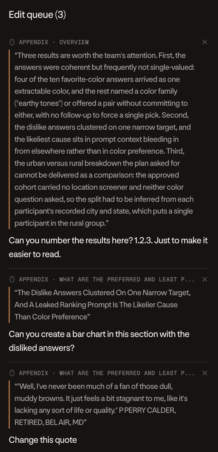 What Edit Queue Looks Like 1