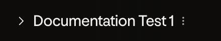 The three-dot menu next to a folder name
