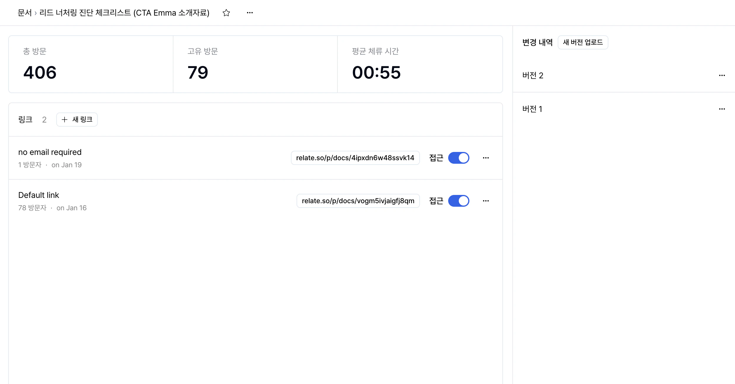 Docs overview