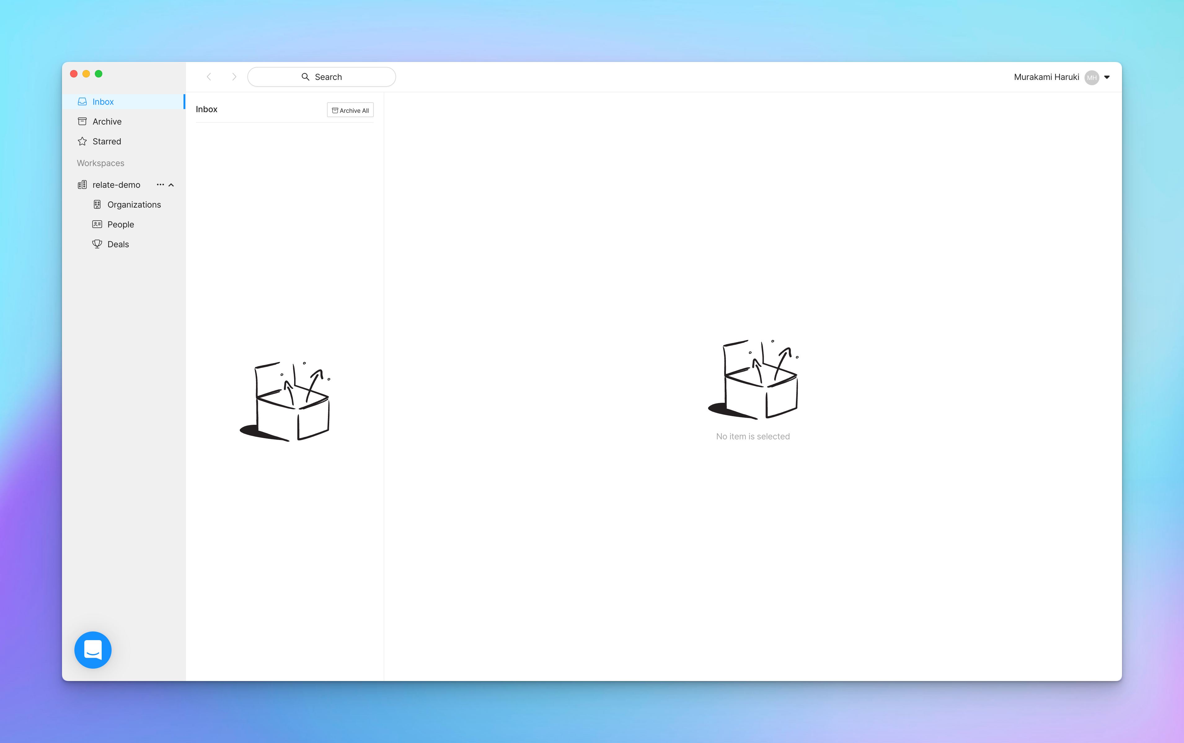 main-interface