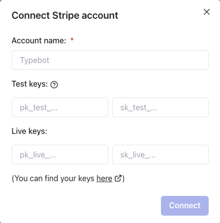Release0.com - Connect Stripe
