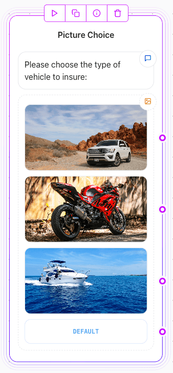 Release0.com - Agent Picture Choice element