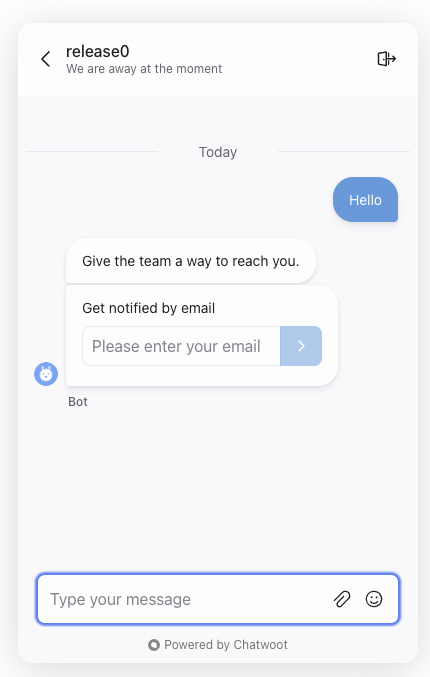 Release0.com - Open chatwoot